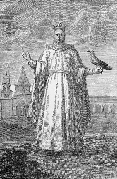 Eleanor, dochter van Hendrik II van Engeland (1133-89) vrouw van Alfonso VIII van Castilië (ca.1155-1214) door English School