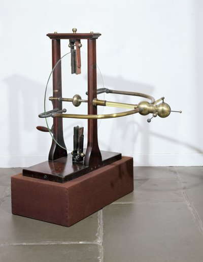 Elektrostatische plaatmachine, naar een ontwerp van Jan Ingenhousz (1730-99) door English School