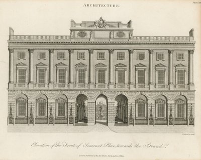 Voorgevel van Somerset Place door English School