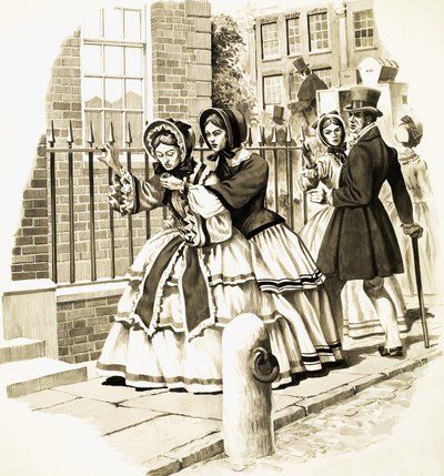 Elizabeth Barrett door English School