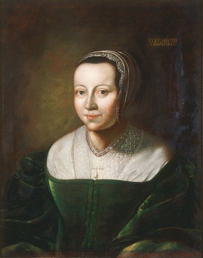 Elizabeth Cromwell, geboren Bourchier, ca.1670-90 door English School