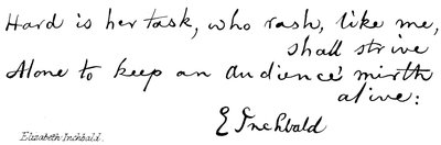 Elizabeth Inchbald door English School