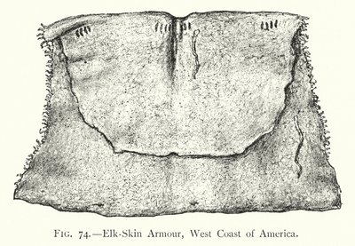 Elk-Skin Pantser, Westkust van Amerika door English School
