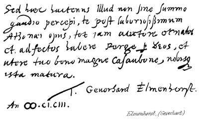 Elmenhorst (Geverhart) door English School