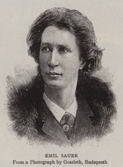 Emil Sauer door English School