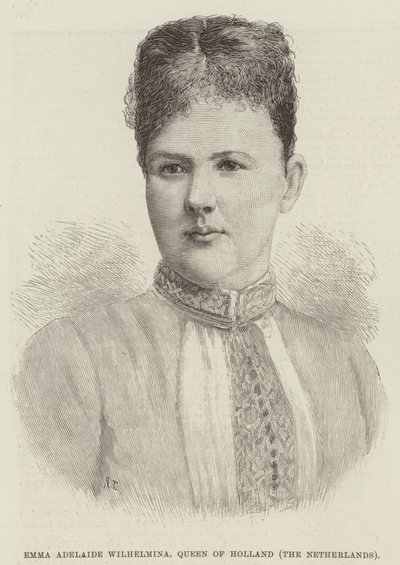 Emma Adelaide Wilhelmina, koningin van Nederland door English School