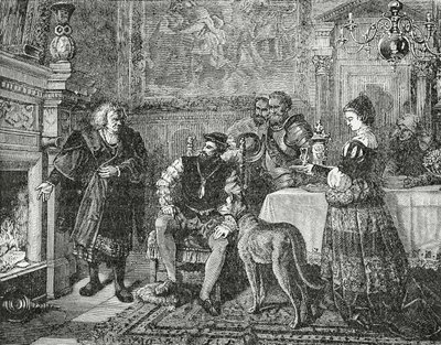 Keizer Karel V bezoekt de Fuggers door English School