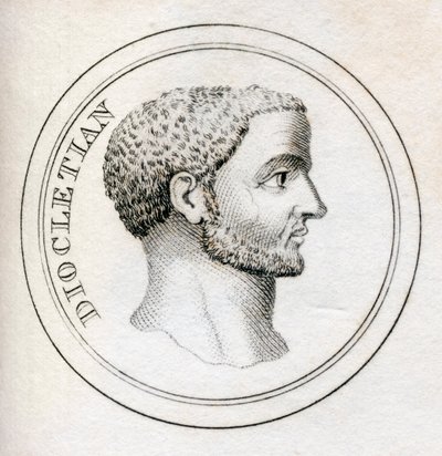 Keizer Diocletianus, uit 
