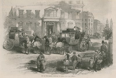 Einde van het seizoen 1846 - op naar Parijs door English School