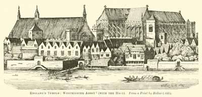 Engelands Tempel: Westminster Abbey, met de Hal door English School