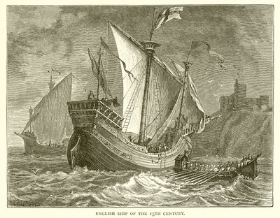 Engels Schip uit de 15e Eeuw door English School
