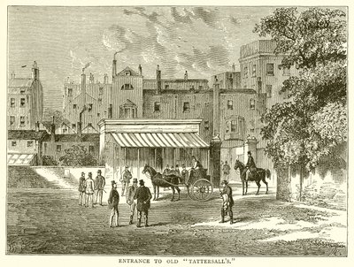 Ingang van Old Tattersalls door English School