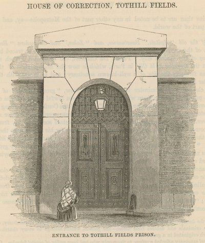 Ingang van Tothill Fields Prison door English School