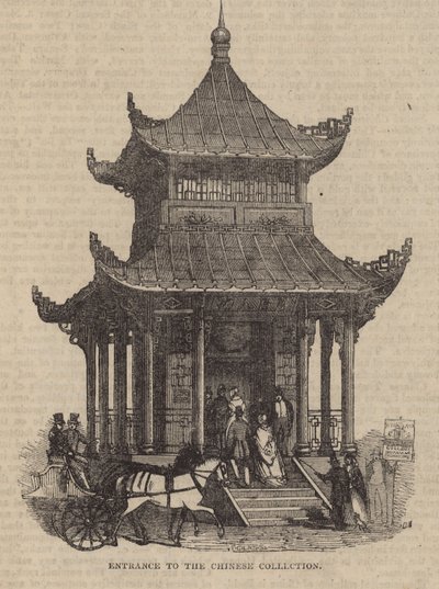 Ingang van de Chinese Collectie door English School