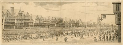 Koninklijke intocht van de koningin-moeder van de zeer christelijke koning in de stad Londen door English School