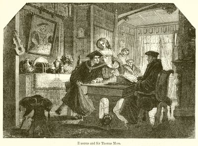 Erasmus en Sir Thomas More door English School
