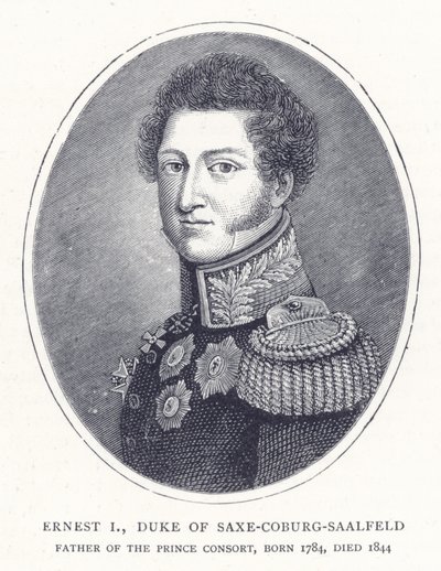 Ernst I, Hertog van Saksen-Coburg-Saalfeld door English School