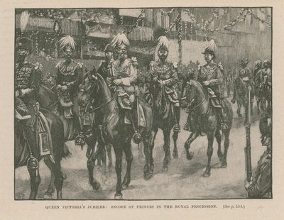 Begeleiding van de Prinsen in de Koninklijke Processie door English School