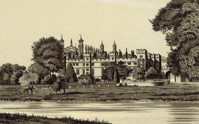 Eton College vanaf de Rivier door English School