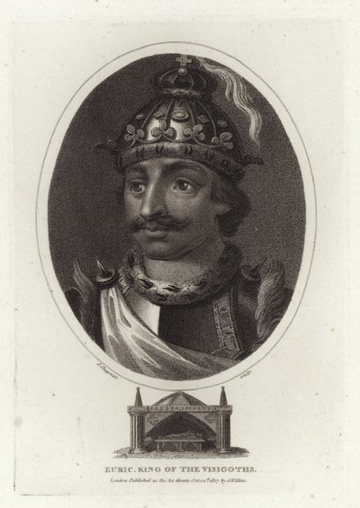 Euric, Koning van de Visigoten door English School