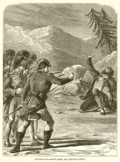 Executie van Andreas Hofer, de Tiroler Patriot door English School