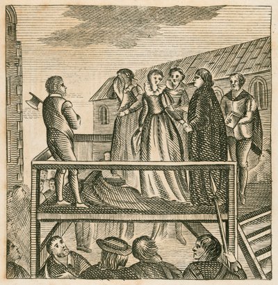 Executie van Lady Jane Grey door English School