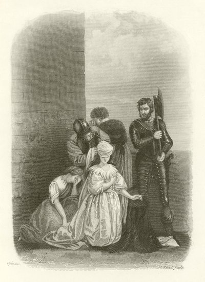 Executie van Mary Queen of Scots door English School