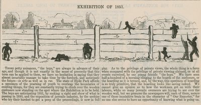 Tentoonstelling van 1851 door English School