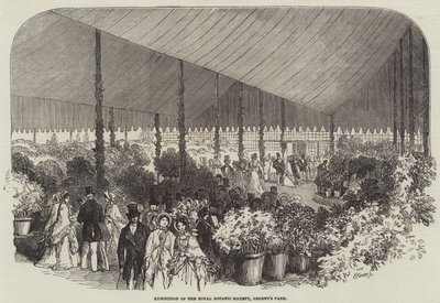 Tentoonstelling van de Royal Botanic Society, Regent