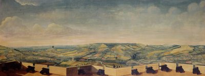 Uitgebreid Landschap gezien vanaf Rodborough Fort door English School