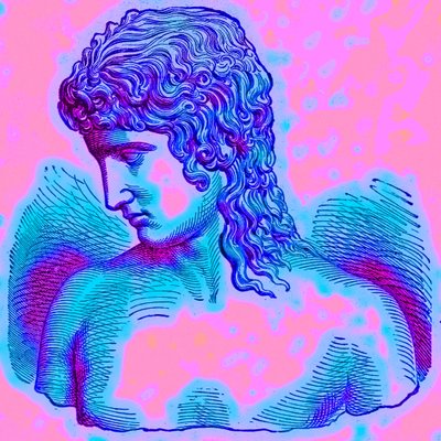 Extreem van etnische divergentie - Hoogste type - I: Eros van Praxiteles, illustratie uit Met de Mensen van de Wereld door John Clark Ridpath, gepubliceerd 1912 door English School
