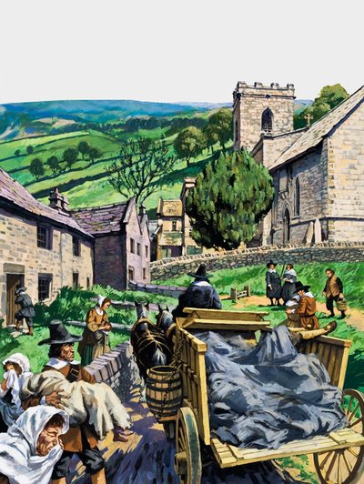 Eyam door English School