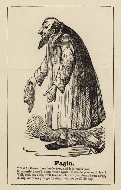 Fagin uit Oliver Twist door English School