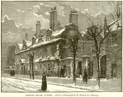 Fairfax House, Putney door English School