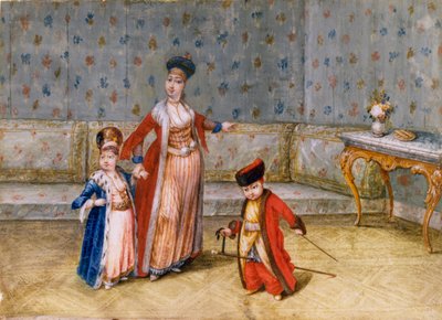 Fanariot Familie, eind 19e eeuw door English School