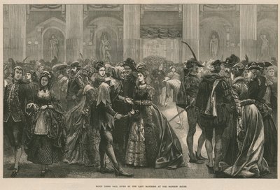 Verkleedbal gegeven door de Lady Mayoress in het Mansion House door English School
