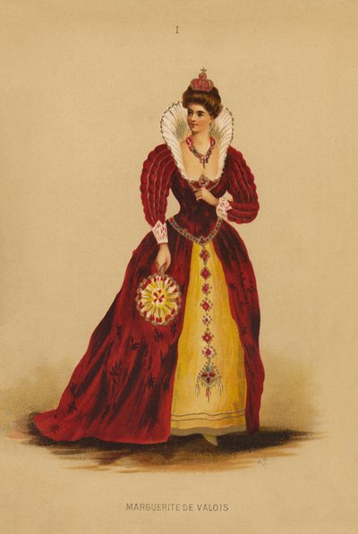 Verkleedkleding: Marguerite De Valois door English School