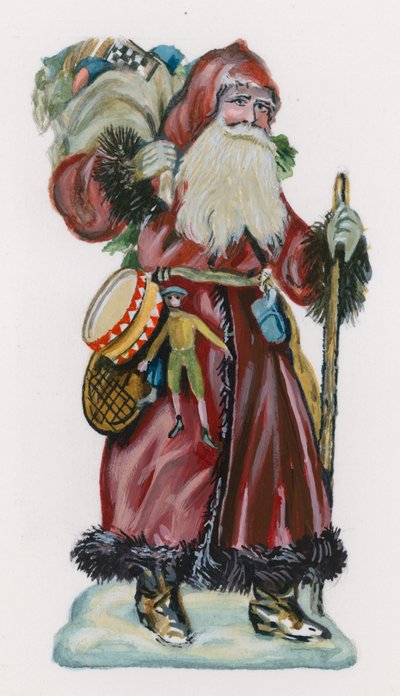 Kerstman door English School