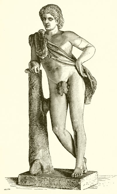 Faun van Praxiteles door English School