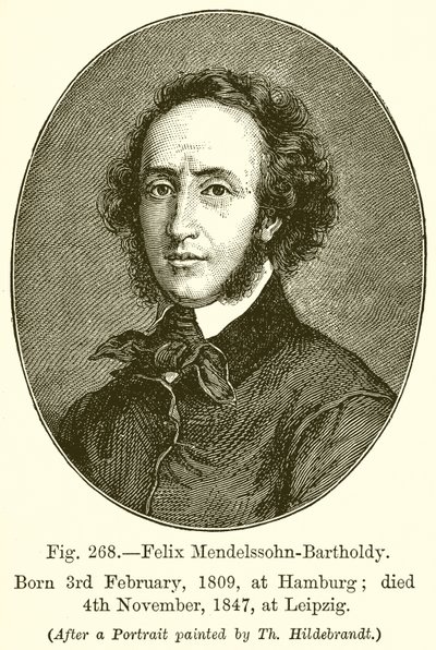 Felix Mendelssohn-Bartholdy door English School
