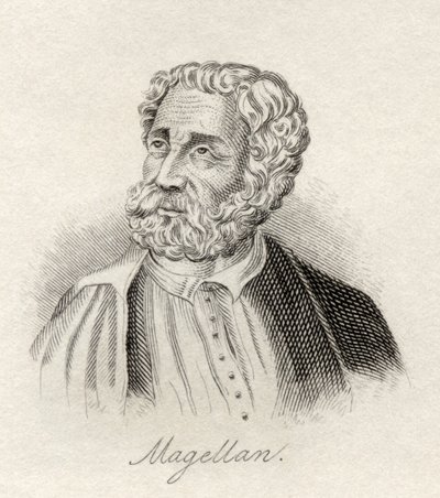 Ferdinand Magellaan, uit 