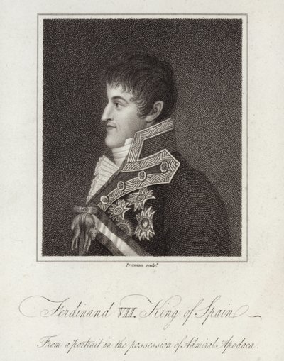 Ferdinand VII, Koning van Spanje door English School