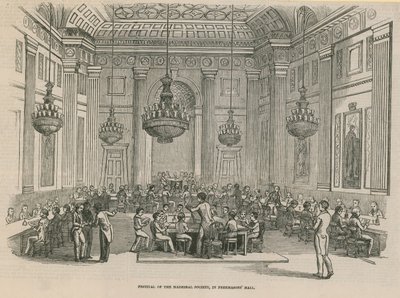 Festival van de Madrigal Society, Freemasons Hall, Londen door English School