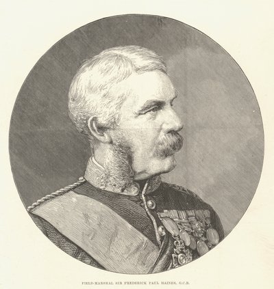 Veldmaarschalk Sir Frederick Paul Haines, GCB door English School
