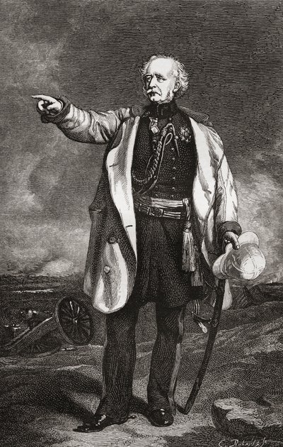 Veldmaarschalk Hugh Gough, uit The Magazine of Art, gepubliceerd 1878 door English School