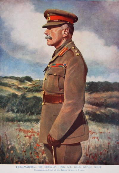 Veldmaarschalk Sir Douglas Haig door English School