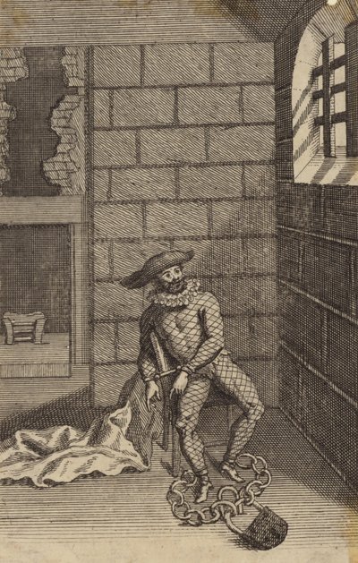 Figuur van een gevangene door English School