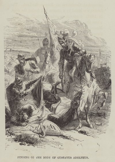 Vondst van het lichaam van Gustavus Adolphus door English School