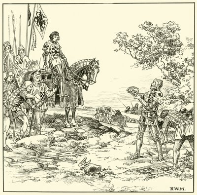 Het Vinden van de Kroon bij Bosworth door English School