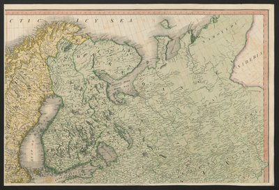 Finland en Rusland, uit Europa, beschrijvend alle veranderingen van Gebied, samen met hun afwijkingen in de grenslijnen van de verschillende Rijken en Staten, overeengekomen en bevestigd door het definitieve verdrag van Parijs, 20 november 1815, gepublicee door English School